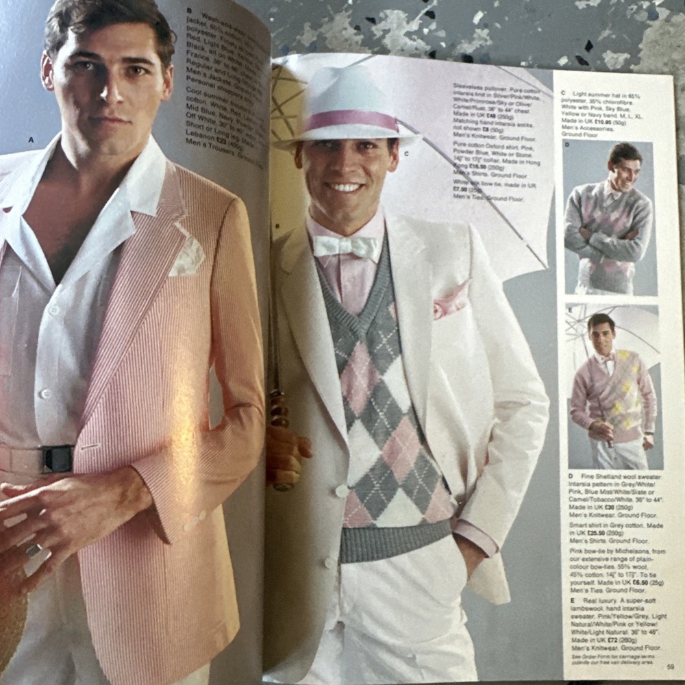 Harrods Magazine Spring/Summer 1982 FASHION  Shopping Catalog - Picture 4 of 6